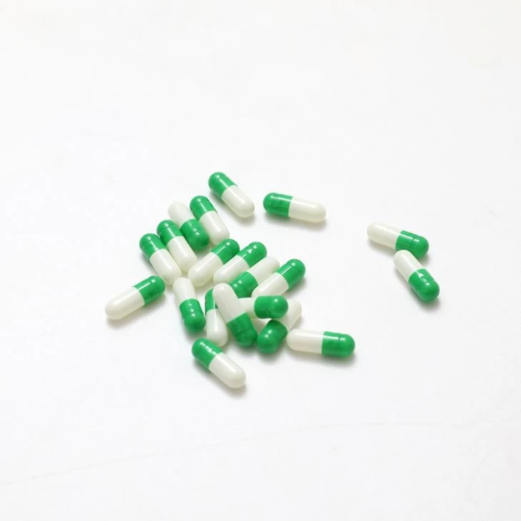 Green White Capsule